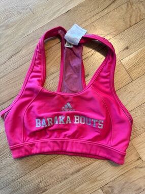 adidas Hot Pink Racerback Sports Bra